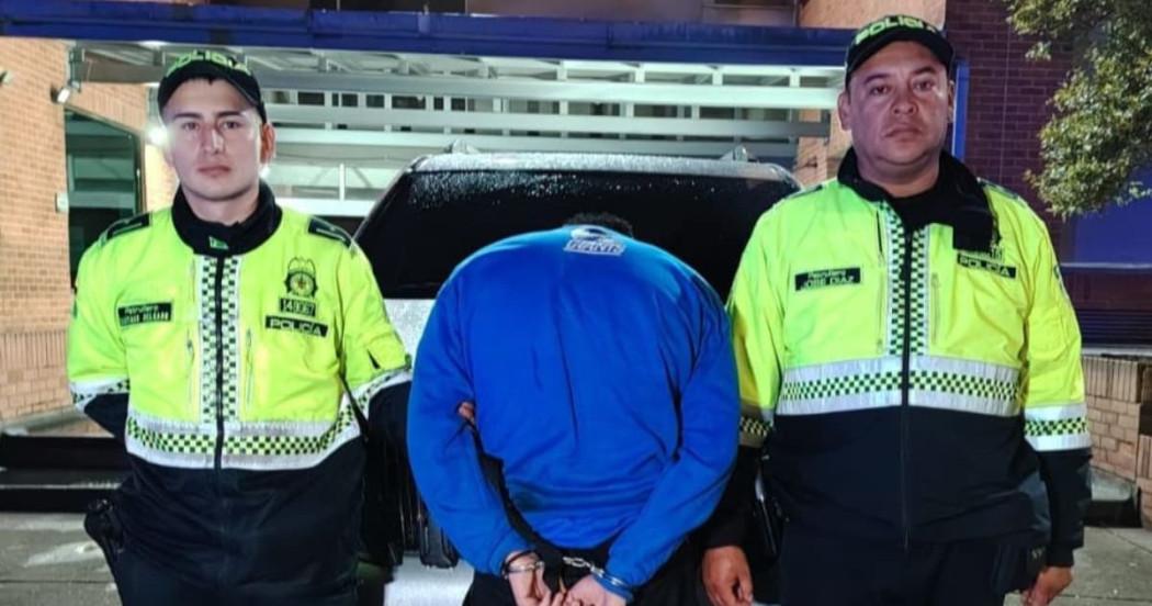 Hombre capturado tras hurtar vehículo e intentar huir.