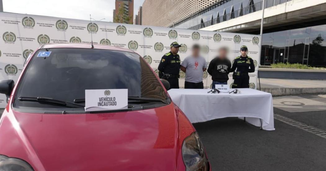 Presuntos fleteros capturados