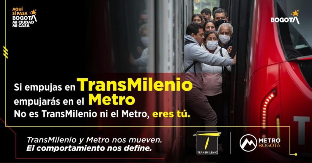 Pieza gráfica de la Alcaldía Mayor de Bogotá sobre cultura ciudadana