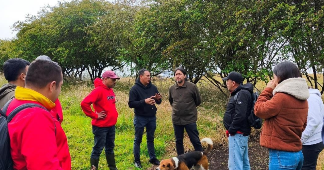 Foto de funcionarios de la Alcaldía Local de Sumapaz