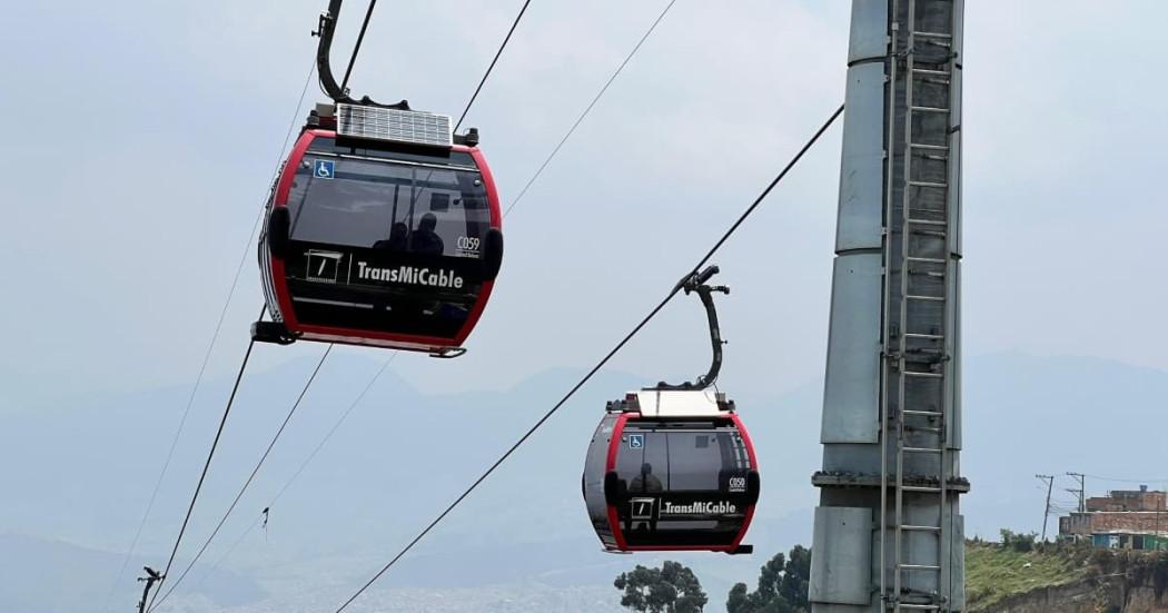 Foto de cabinas del TransMiCable de Ciudad Bolívar