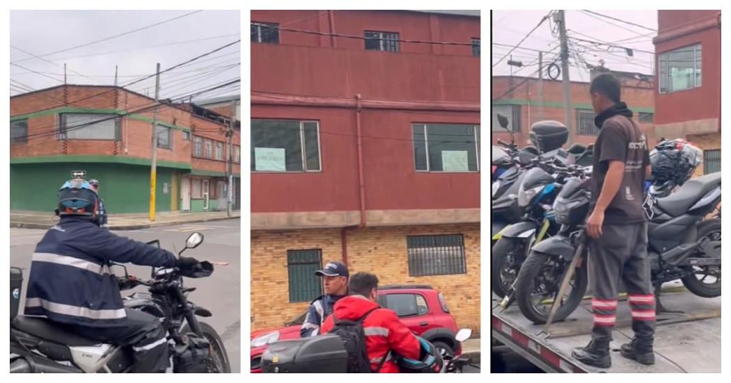 Fotos de operativos de la Secretaría de Movilidad. 