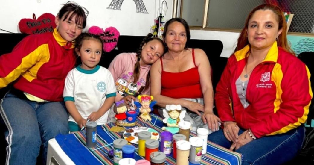 Foto de una de las jornadas de acompañamiento salud y bienestar a personas con discapacidad en Bogotá.