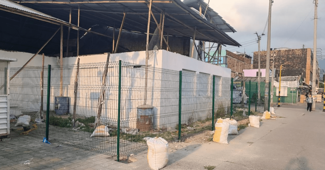 Foto de una obra en Bogotá 