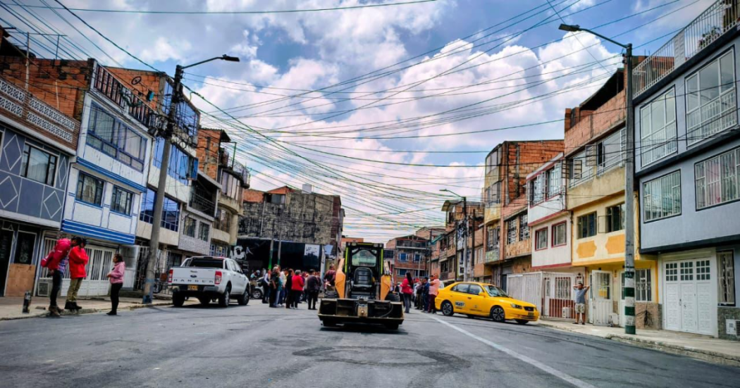 Foto de una calle de localidad de Kennedy