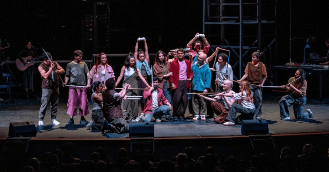 Foto de una obra de teatro 