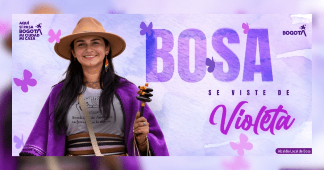 Imagen de la pieza gráfica de la Alcaldía Local de Bosa 