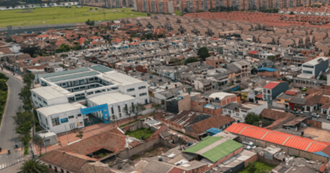 Imagen panorámica de un municipio