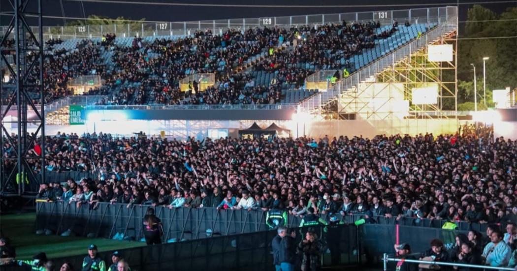 concierto en Bogotá