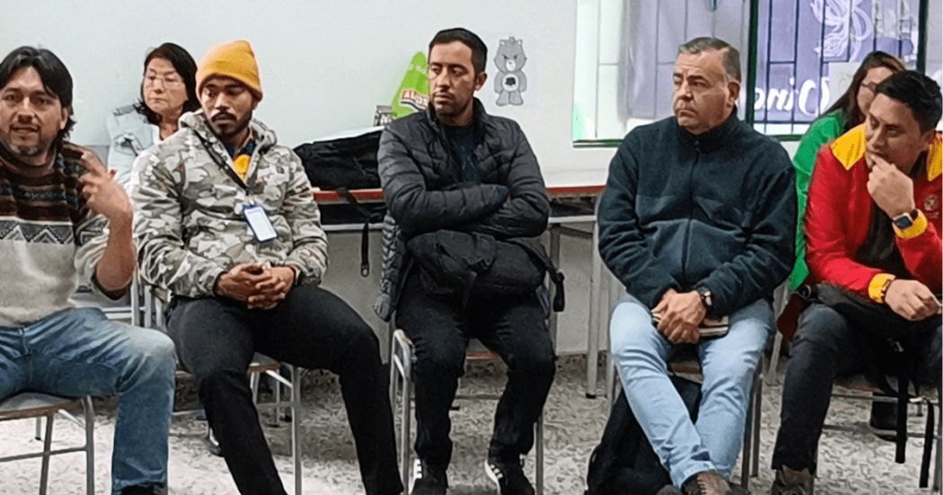 Foto de una charla ciudadana 