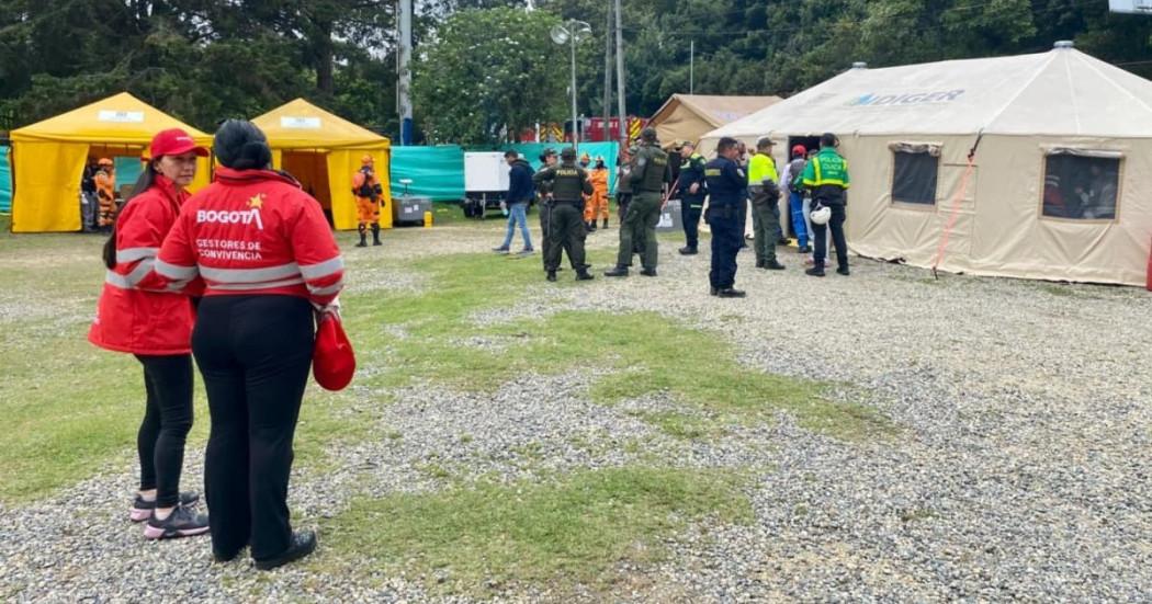 Funcionarios distritales en PMU