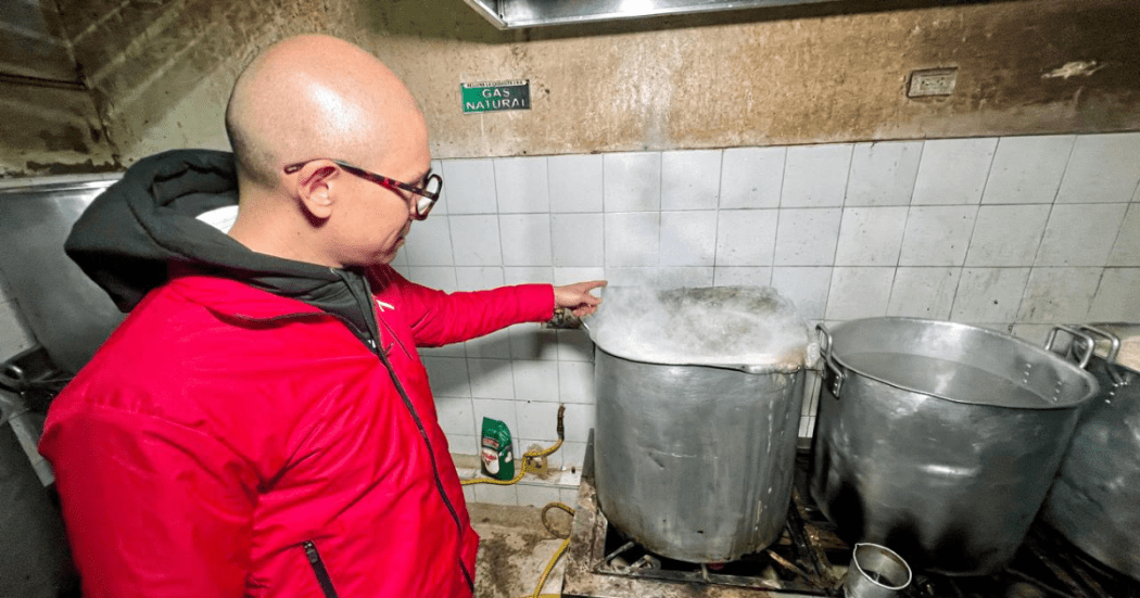 Foto de funcionarios del Distrito en operativo