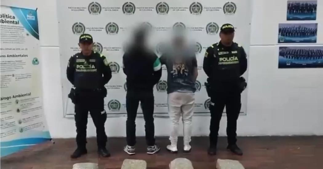 Capturados por tráfico de estupefacientes