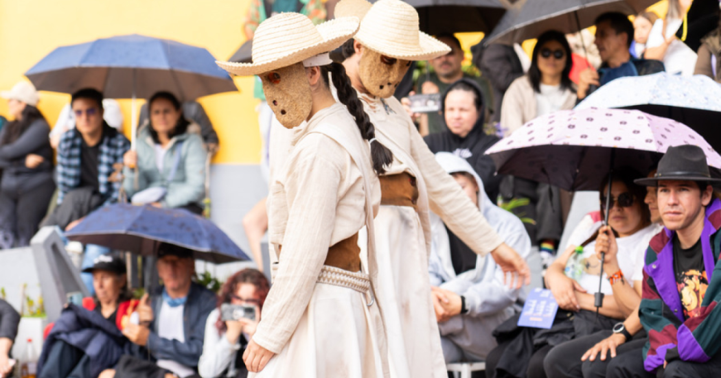 Imagen de una puesta en escena durante la Ruta de Teatro 2026 en Bogotá.