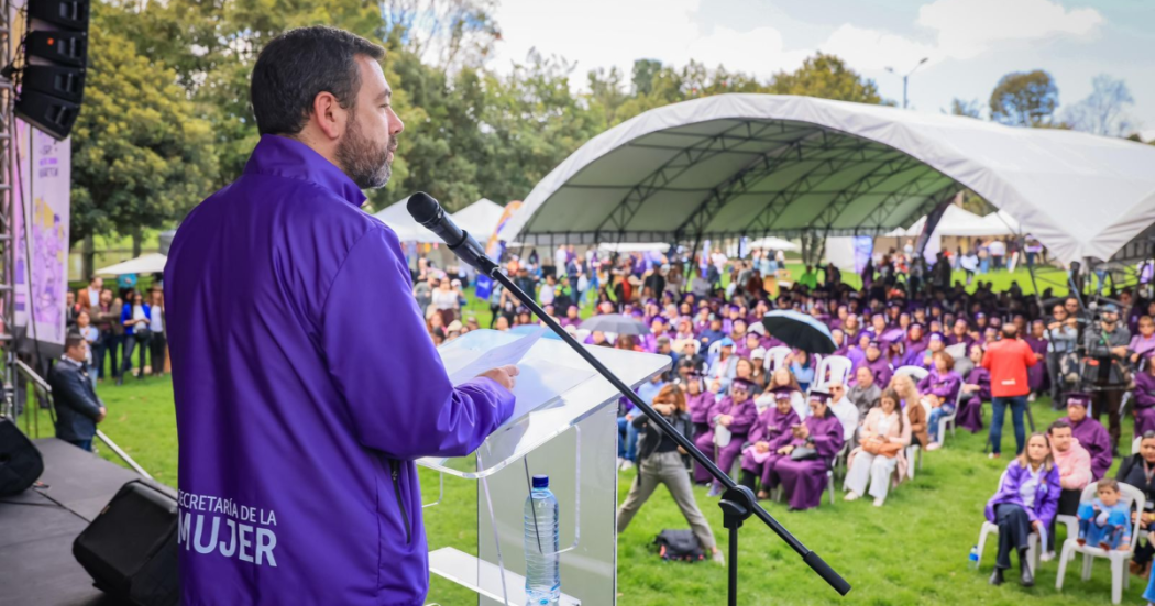Alcalde Galán en el discurso del 8M