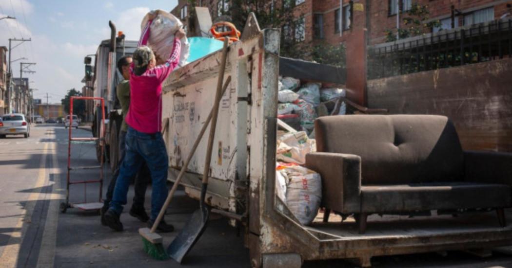 Foto que muestra un ecopunto ubicado en la ciudad