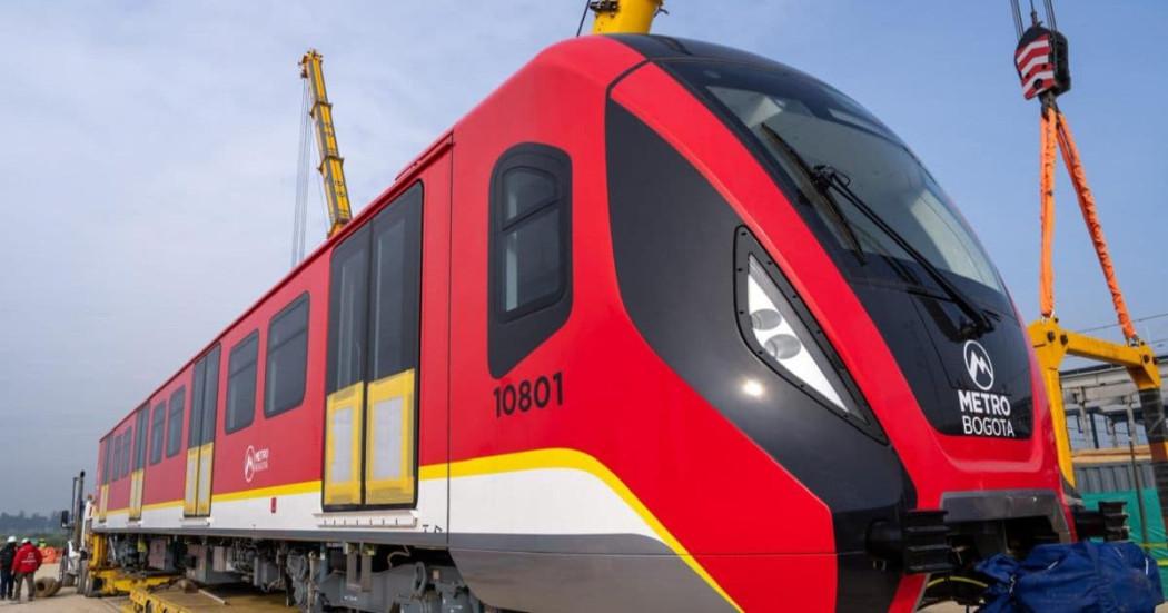 Foto de un tren del metro