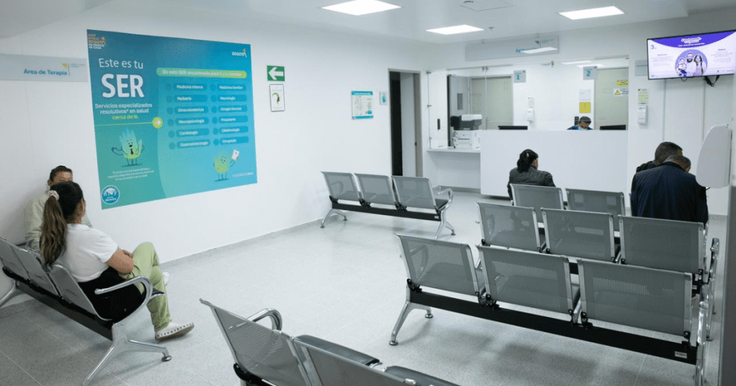 Imagen de la sala de espera del SER Verbenal