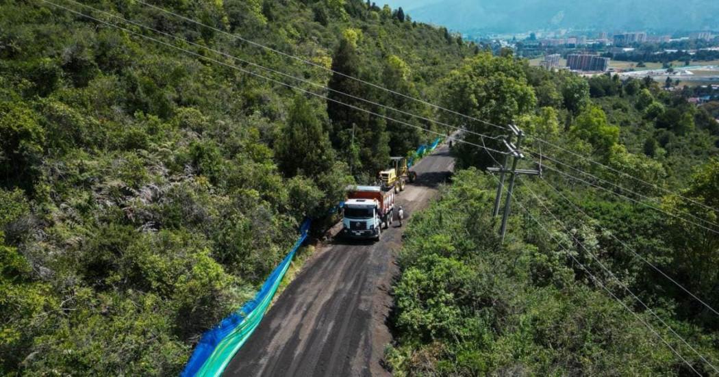 Foto de trabajos adelantados por la UMV en Suba