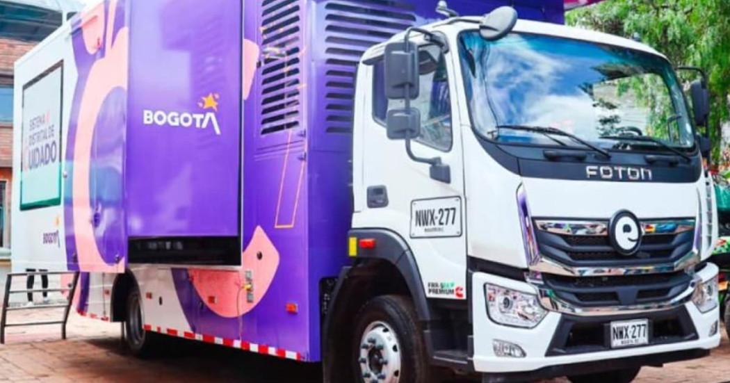 Bus del cuidado, de la Secretaría de la Mujer