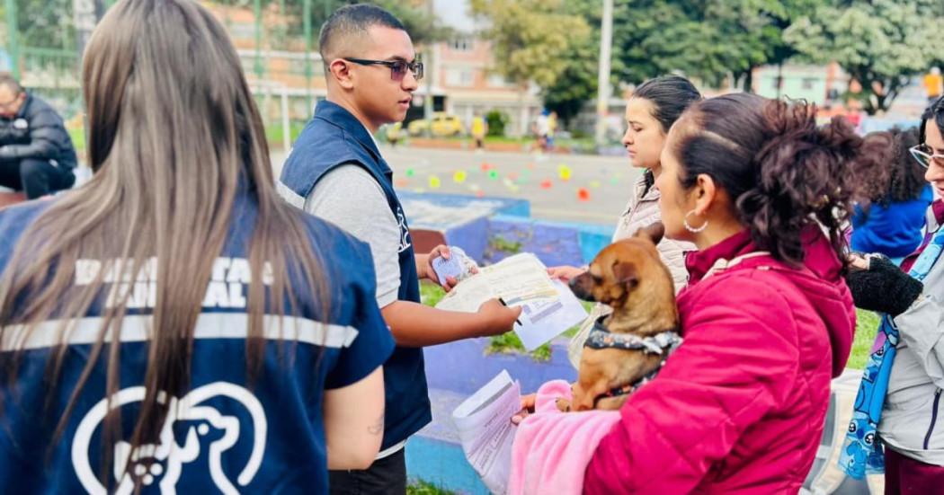 Familias esterilizando sus animales en Fontibón