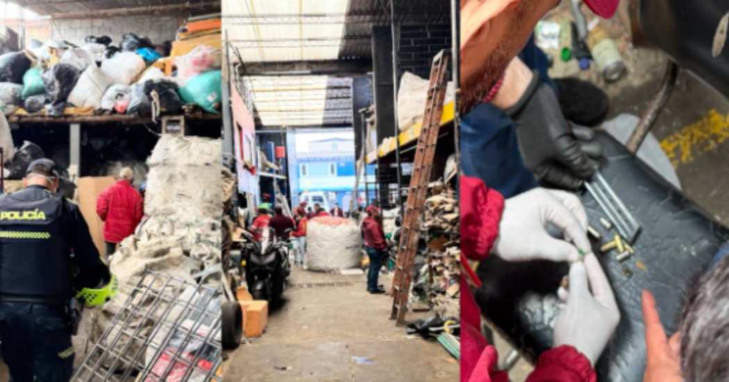 Foto de funcionarios del Distrito en operativo de seguridad