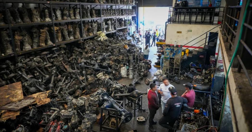 Establecimiento de comercialización de autopartes.