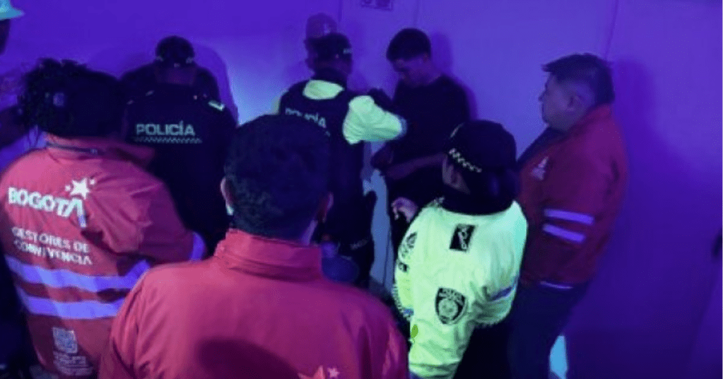 Foto de funcionarios del Distito en un operativo de control 