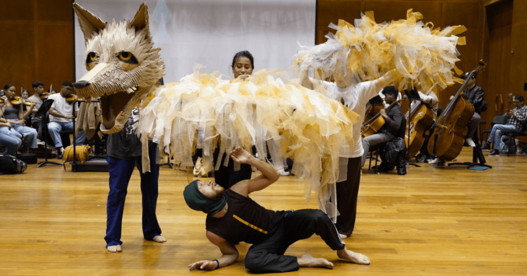 Imagen de la puesta en escena de una de las obras que estarán en el FIAV