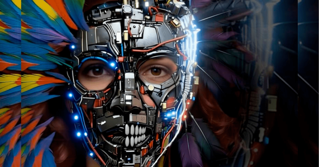 Imagen de uno de los personajes de la obra que se presentará en el marco del FIAV en el Teatro Mayor Santodomingo.