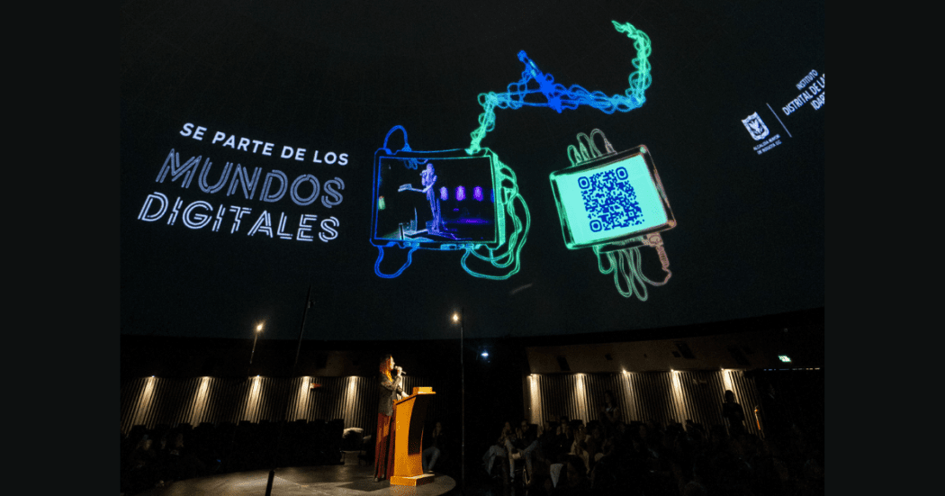 Imagen de la puesta en escena de una de las obras.