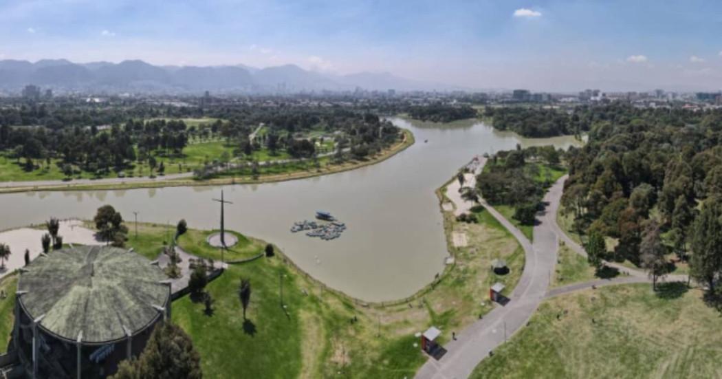 Foto panorámica del parque Simón Bolívar