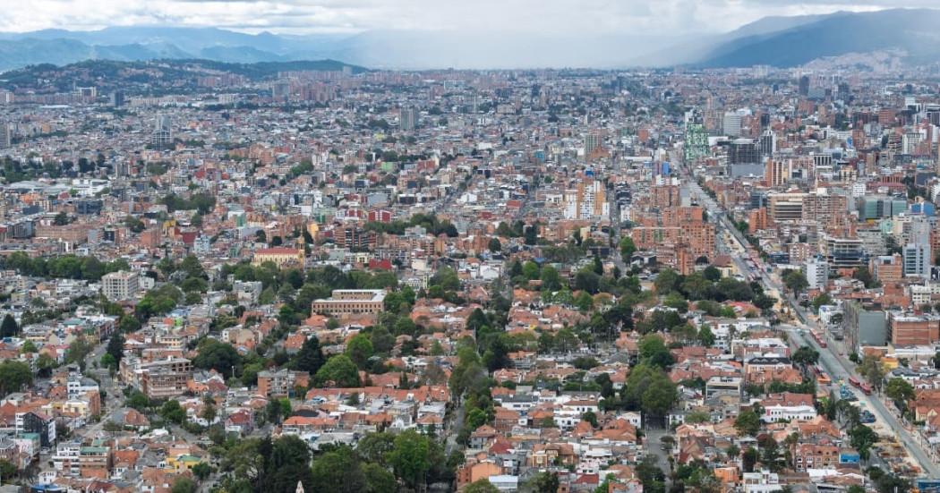 Panorámica de la ciudad de Bogotá