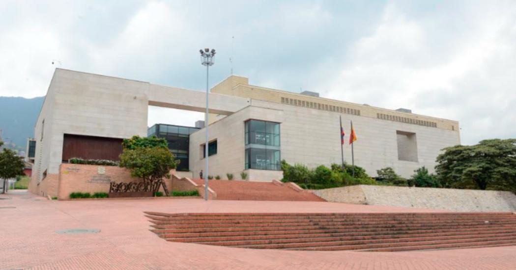 Fachada del Archivo de Bogotá