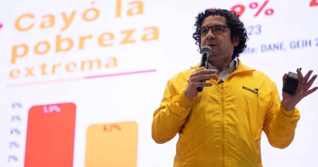 Presentación del secretario Roberto Angulo en la rendición de cuentas