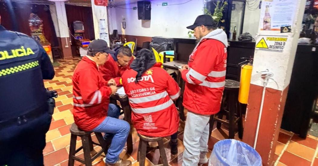 Foto de un operativo en Ciudad Bolívar.