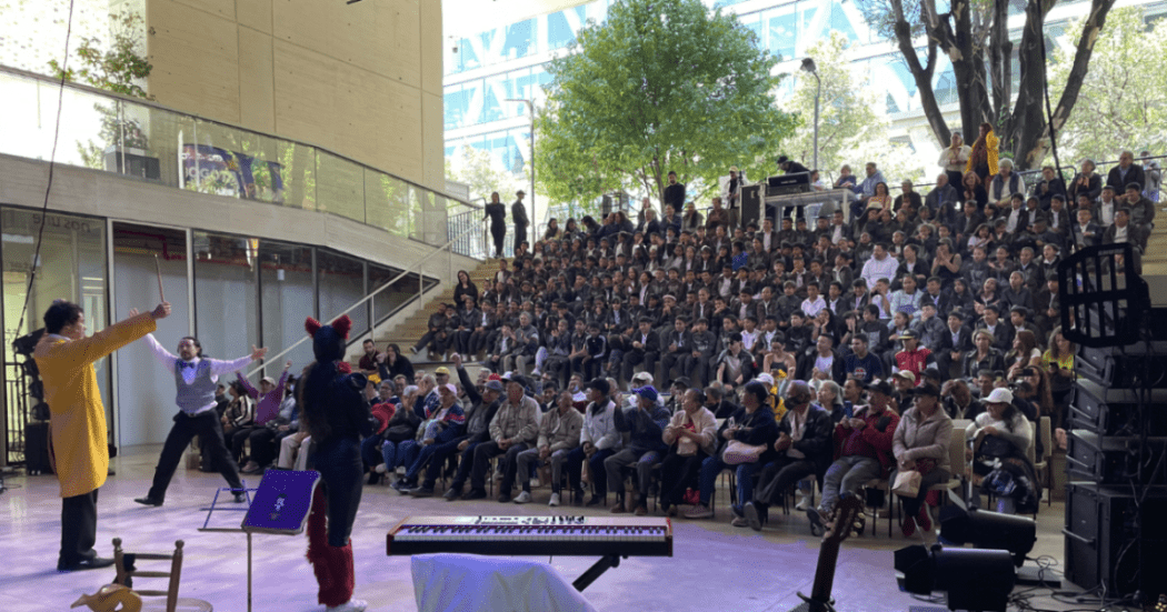 Imagen de un evento en uno de los escenarios del CEFE Chapinero.