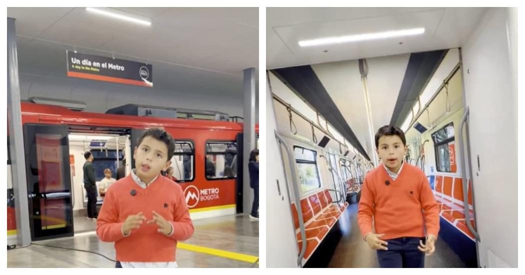 Foto del vagón escuela del Metro