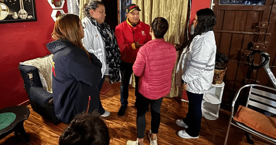 Foto de funcionarios del Distito en un operativo de seguridad