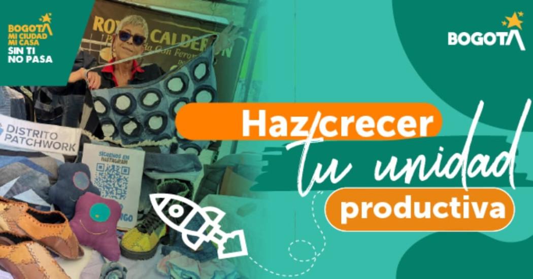 Foto de una mujer emprendedora de Bogotá.