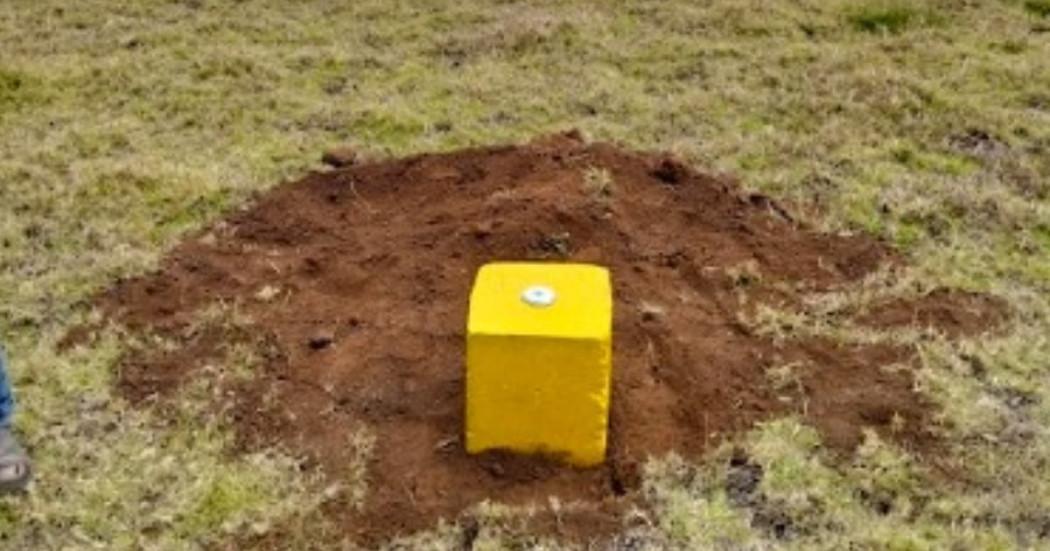 Estructuras denominadas “mojones”