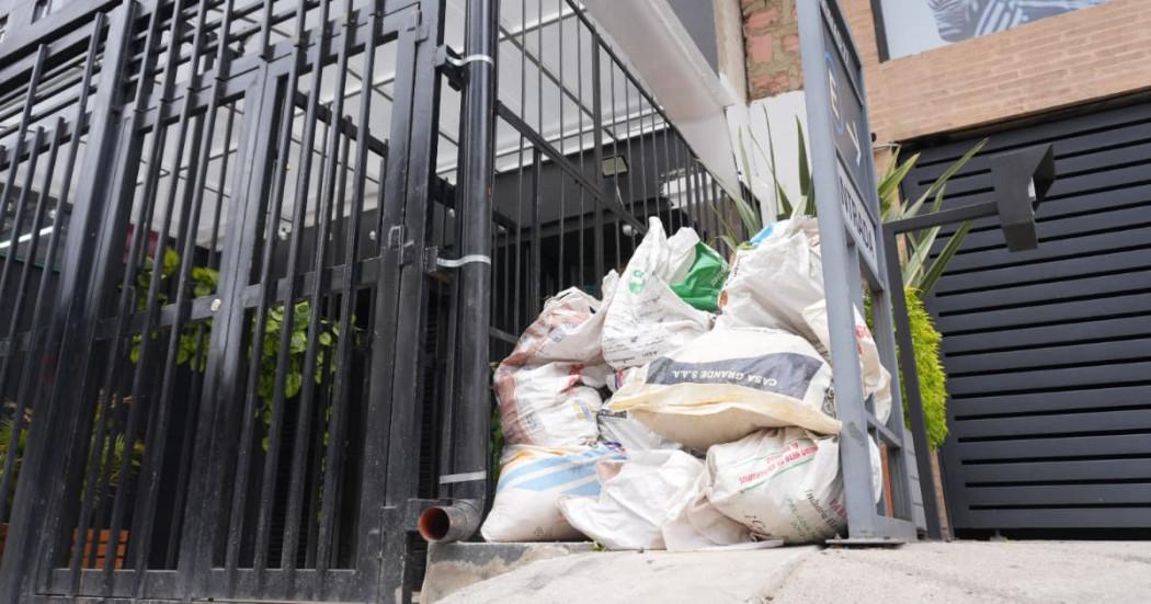 Escombros que pretendían ser dispuestos incorrectamente