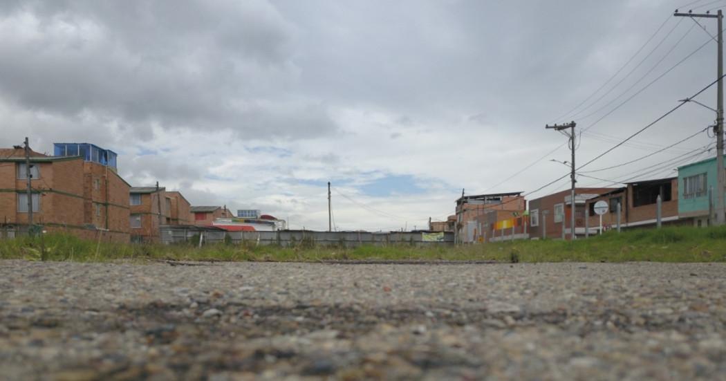 Foto que muestra casas en Bogotá.
