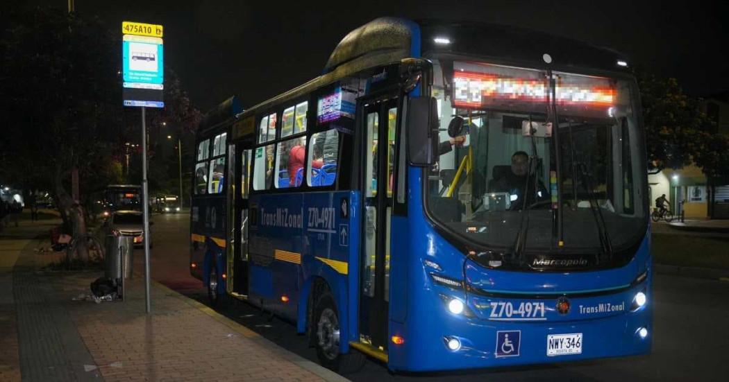 Foto de un bus TransMiZonal