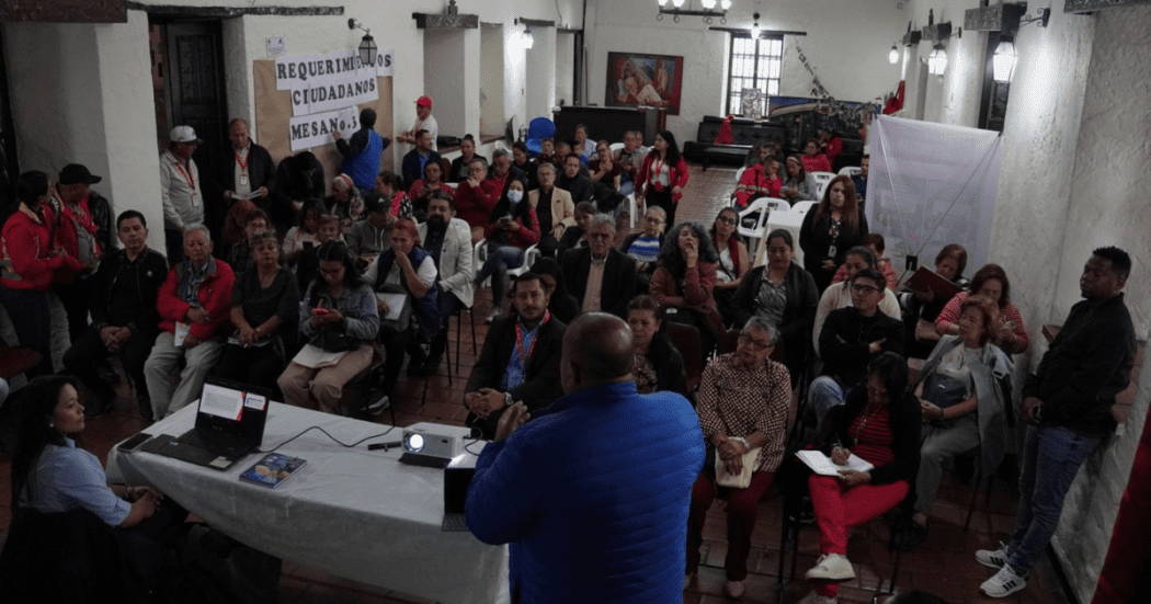 Foto de una charla ciudadana 