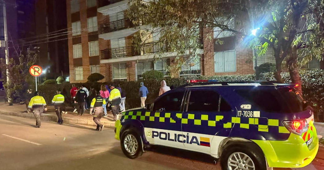 Foto de funcionarios del Distrito en operativo de seguridad