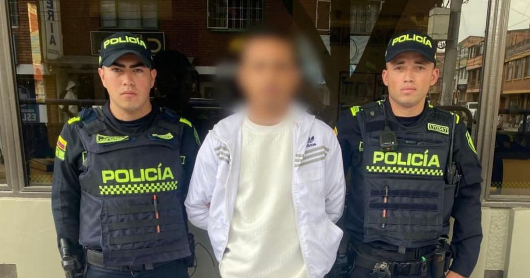 Alias 'Kike', capturado por la Policía.