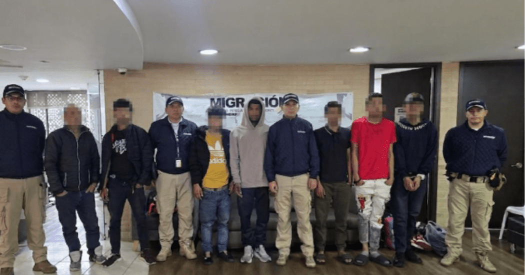 Foto de unos capturados