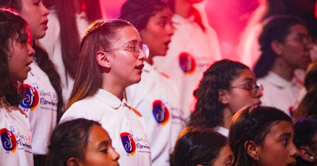Imagen de Coro Filarmónico Infantil, agrupación vocal de la Filarmónica de Bogotá.