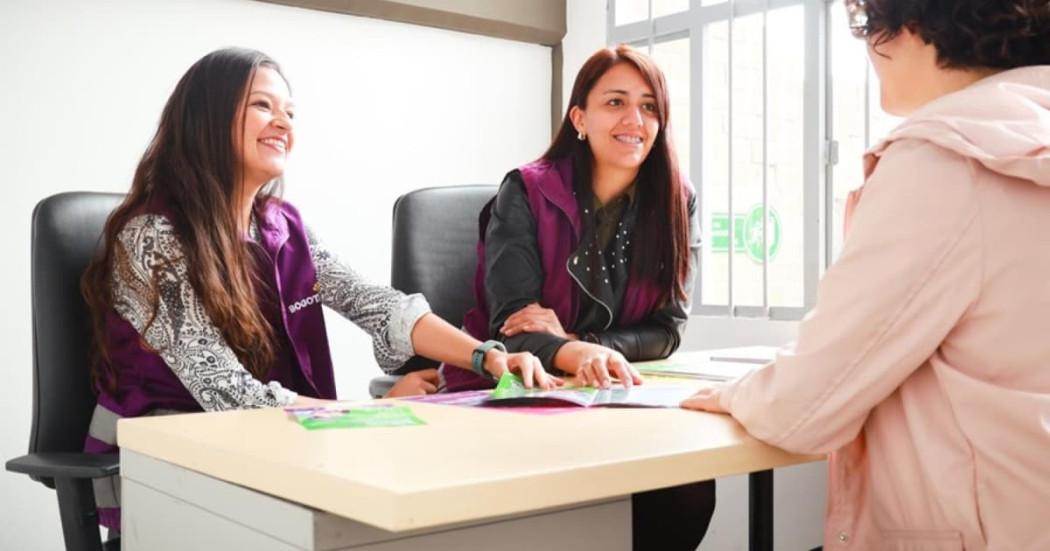 Dupla de atención jurídica y psicosocial de la SDMujer